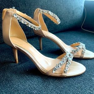 Badgley Mischka Jeweled heels